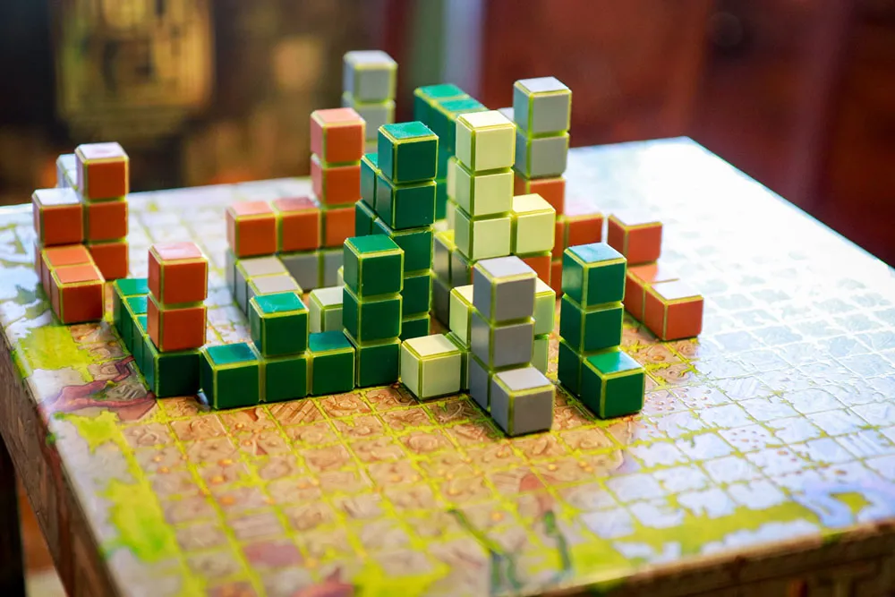 Inside Up Games Block and Key jeu de société 3D