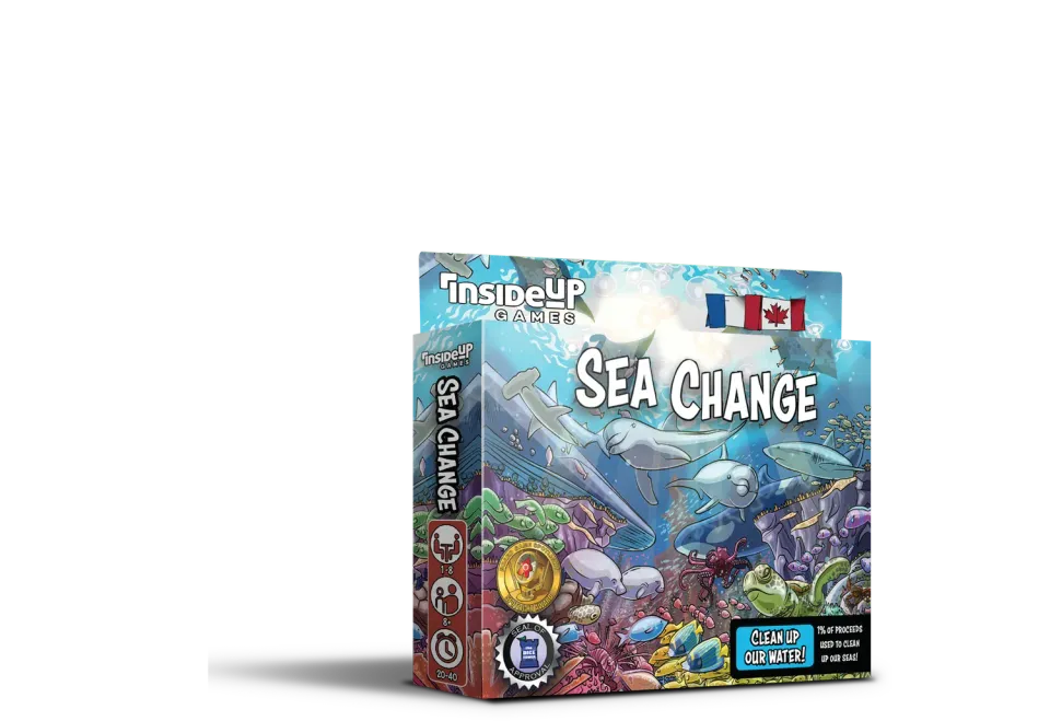 Inside Up Games Sea Change jeu de plis 2-6 joueurs