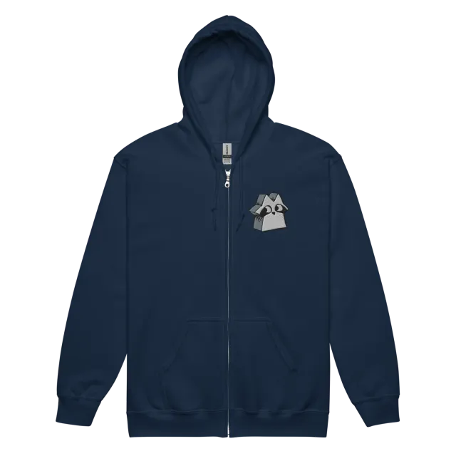 Leder Games Root Vagabond Raton hoodie zippé gris
