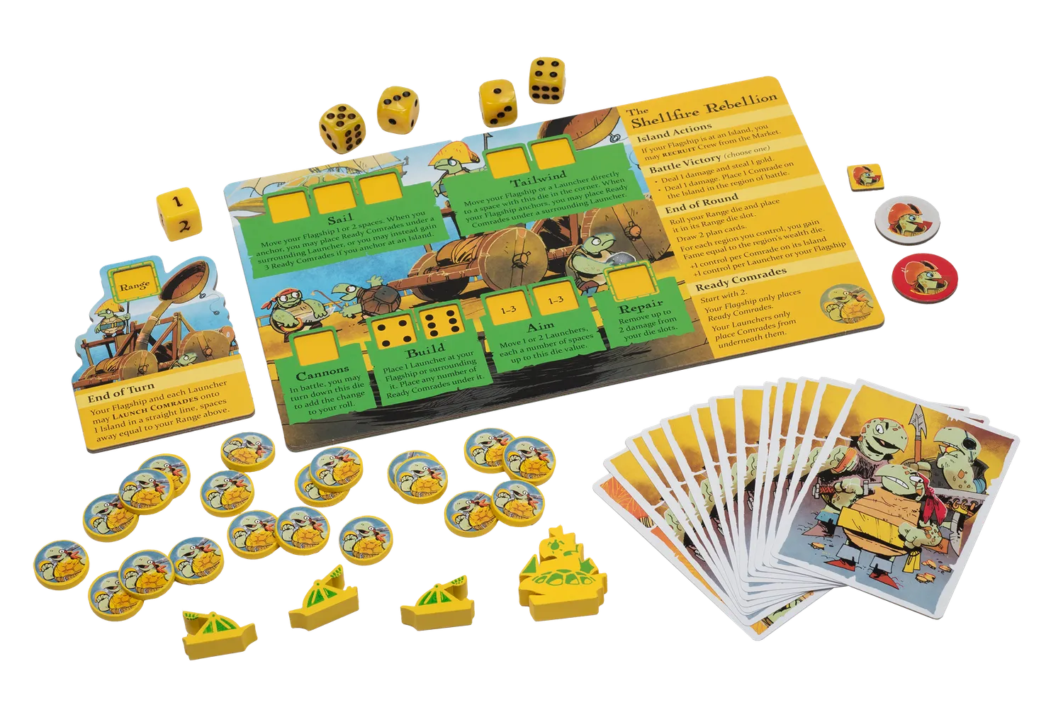 Leder Games Ahoy Rivals Renegades extension 2 factions