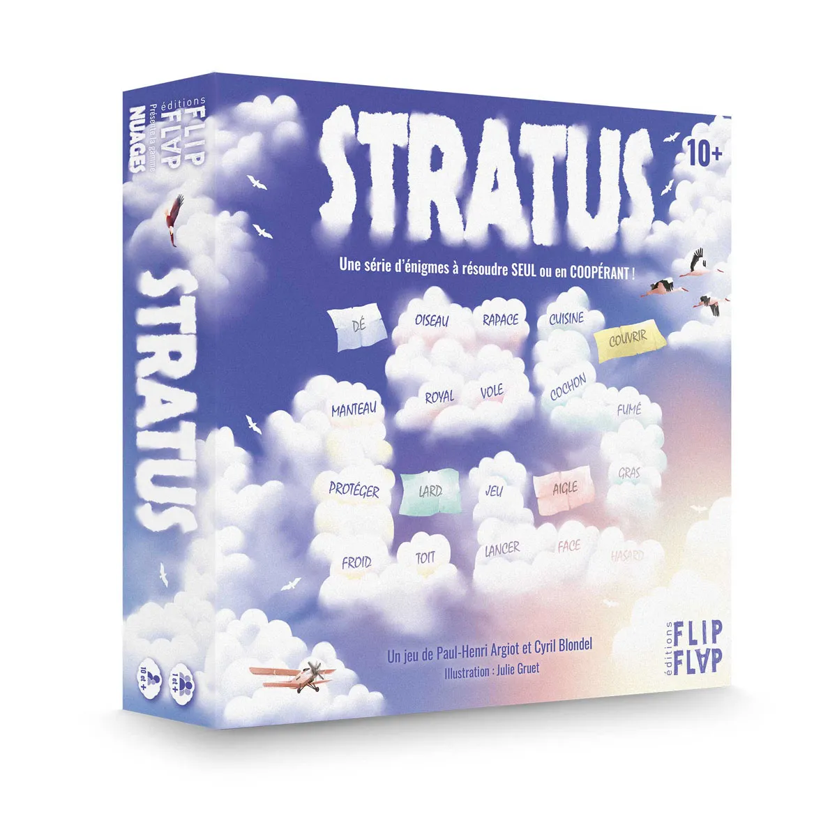 Flip Flap Nuages Stratus jeu de cartes stratégie