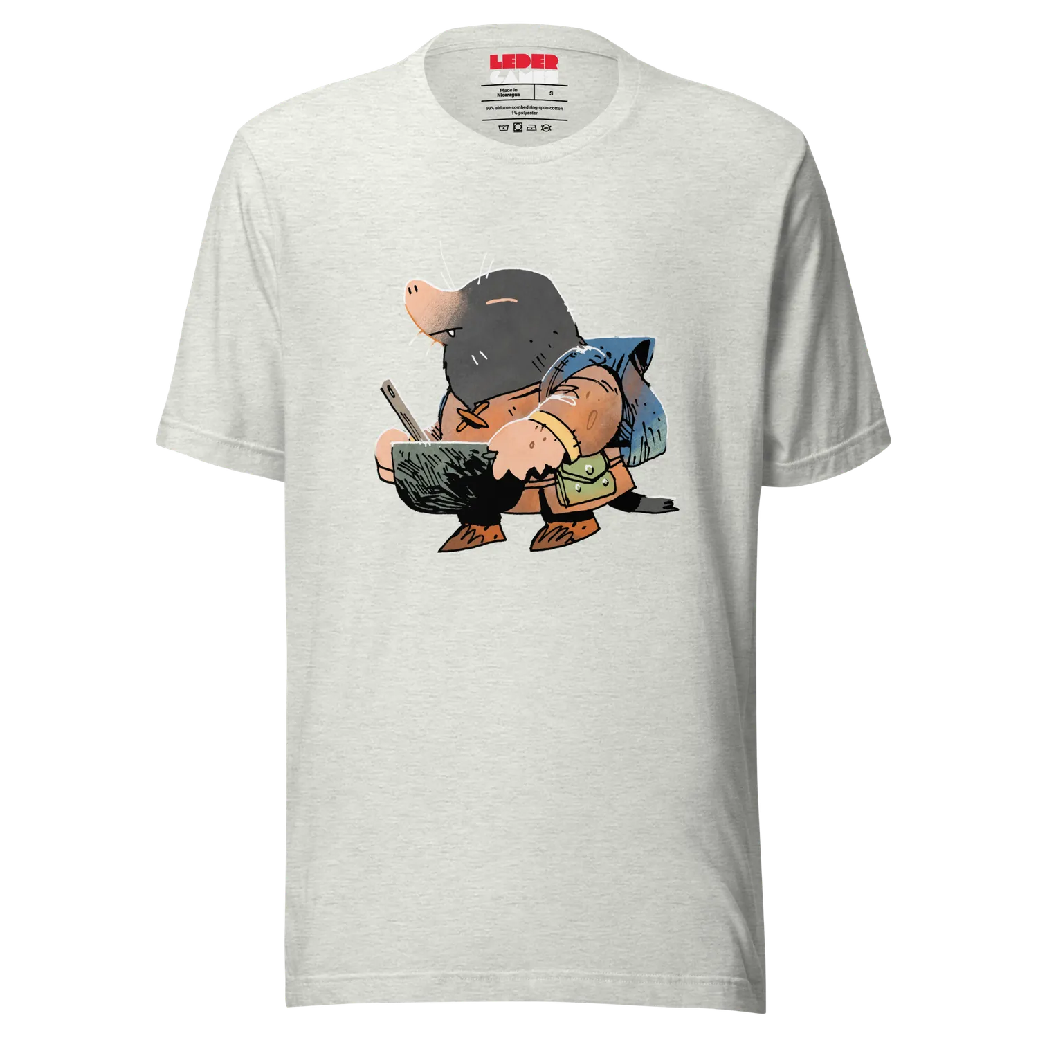 Leder Games Root Underground Duchy t-shirt ash léger