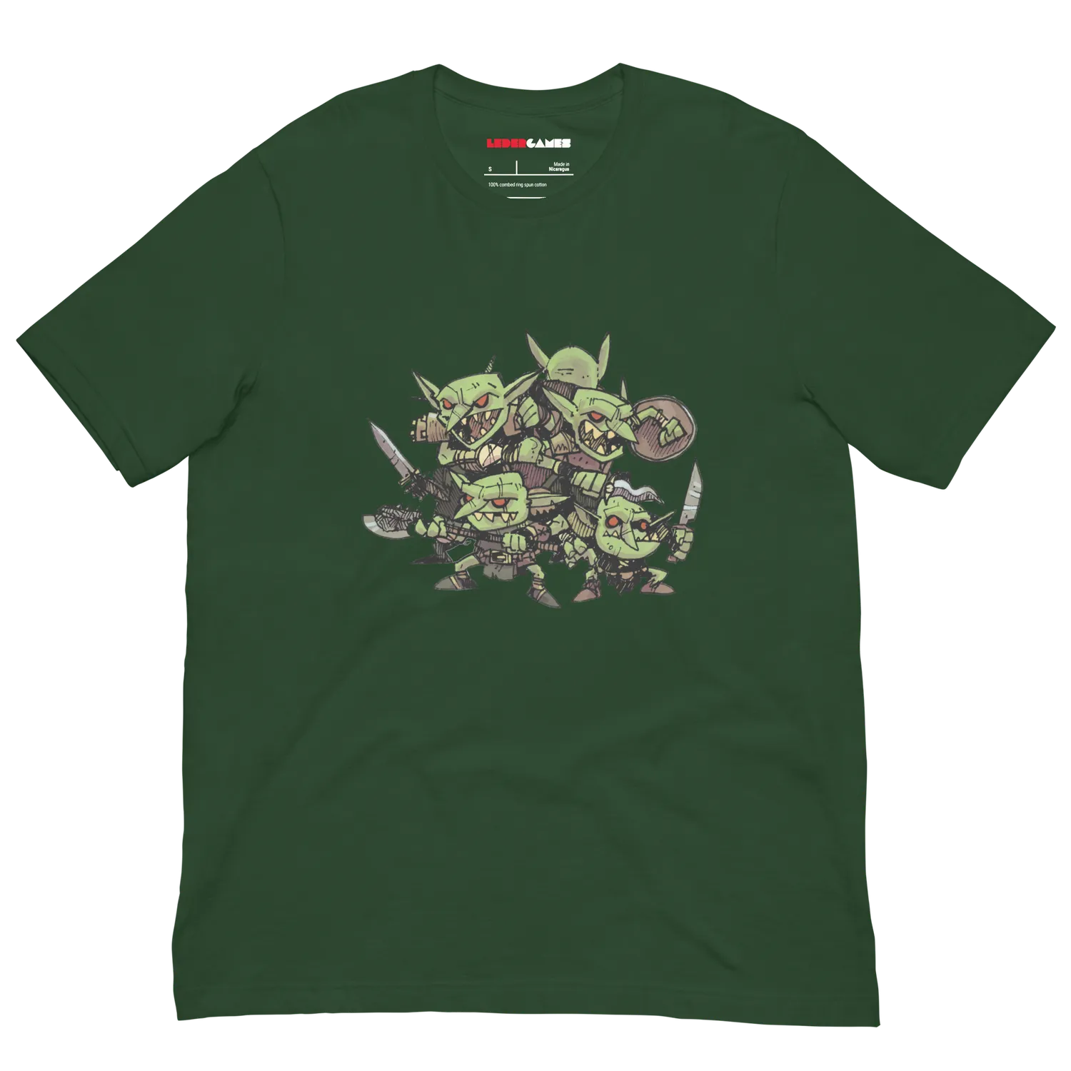 Leder Games Vast Goblin t-shirt noir XS coton