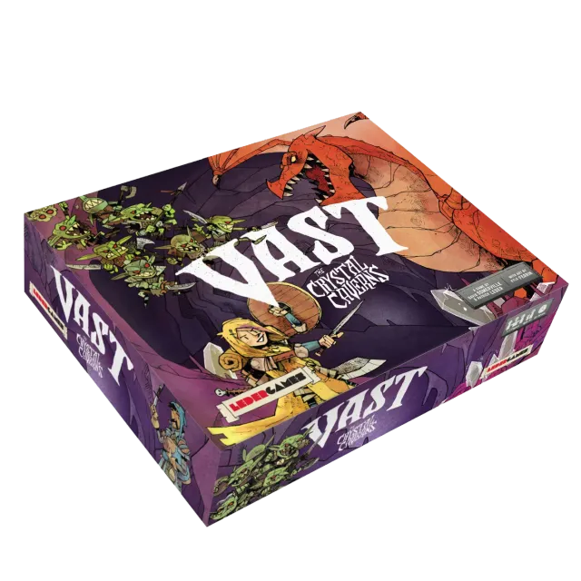 Leder Games Vast The Crystal Caverns jeu de société asymétrique