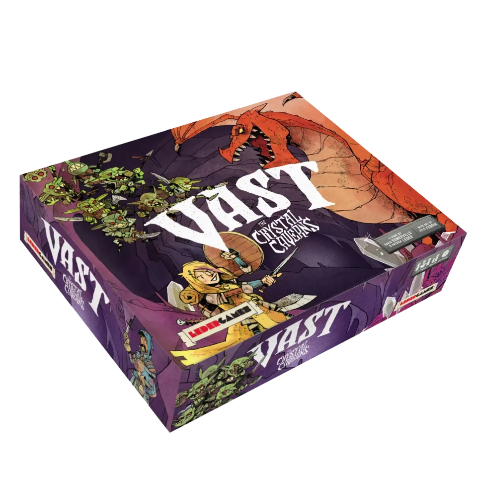 Leder Games Vast The Crystal Caverns jeu de société asymétrique