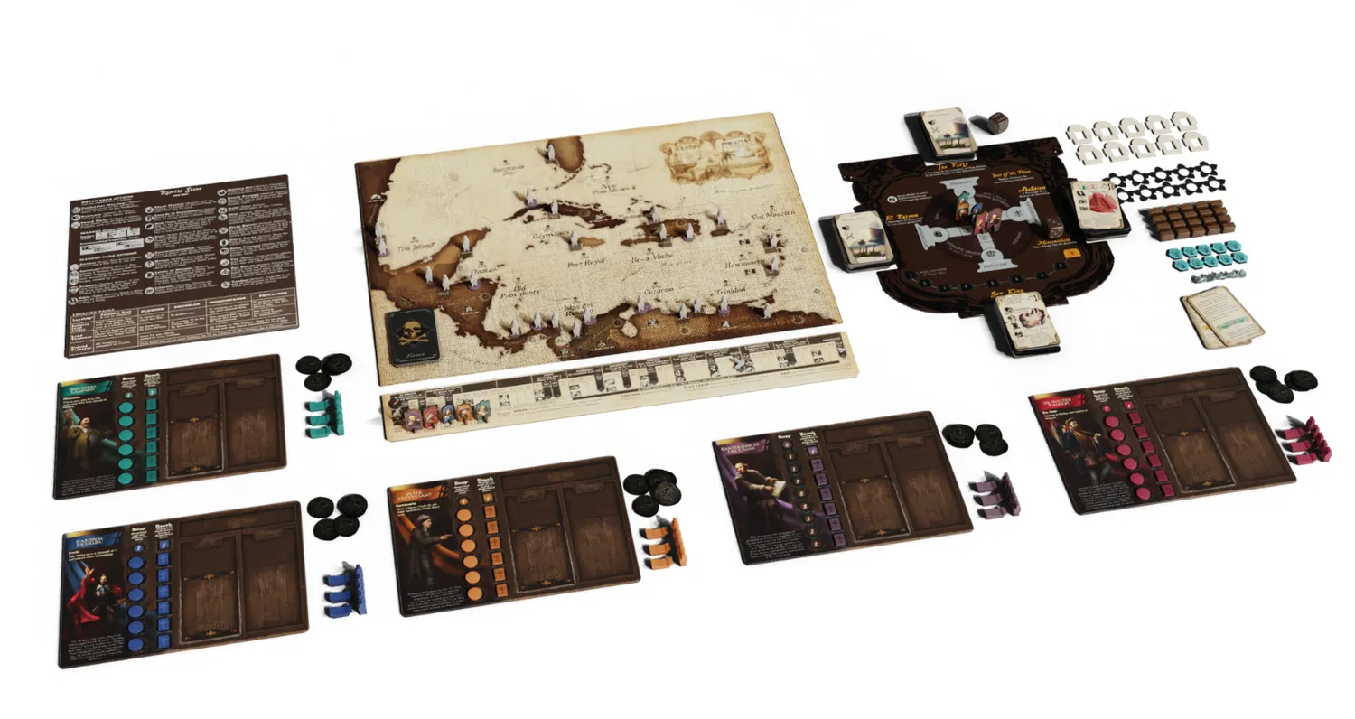 ION Pax Hispanica Deluxe Edition jeu de société édition deluxe