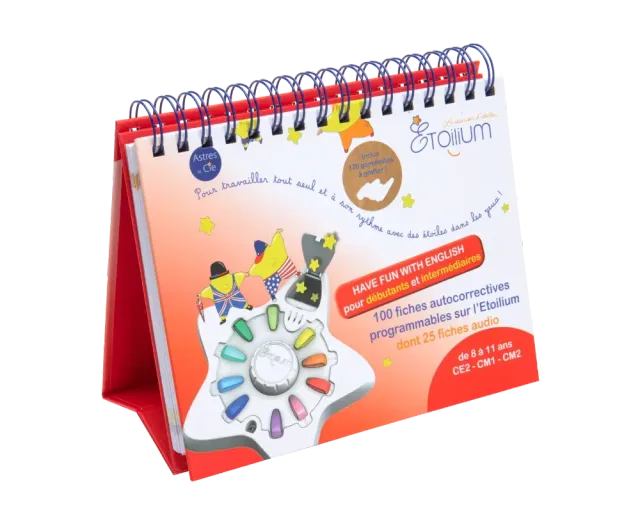 Etoilium Have fun with english chevalet jeu anglais