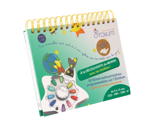 Flip Flap Editions Etoilium A la découverte du monde carnet enfant