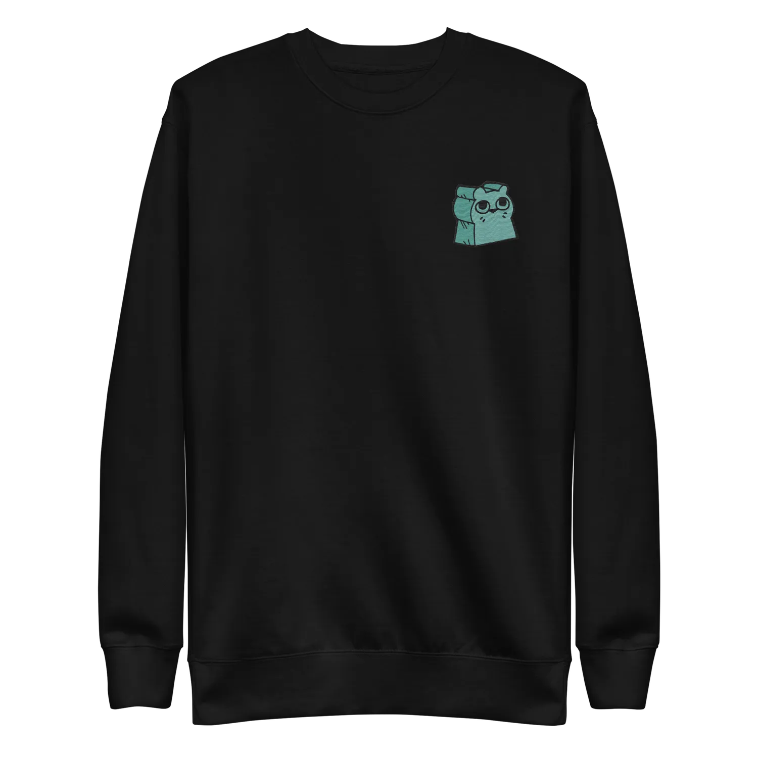 Leder Games Root Riverfolk sweat col rond noir coton