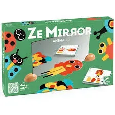 Flip Flap La Tanière du joueur Ze Mirror Animals jeu de cartes miroir