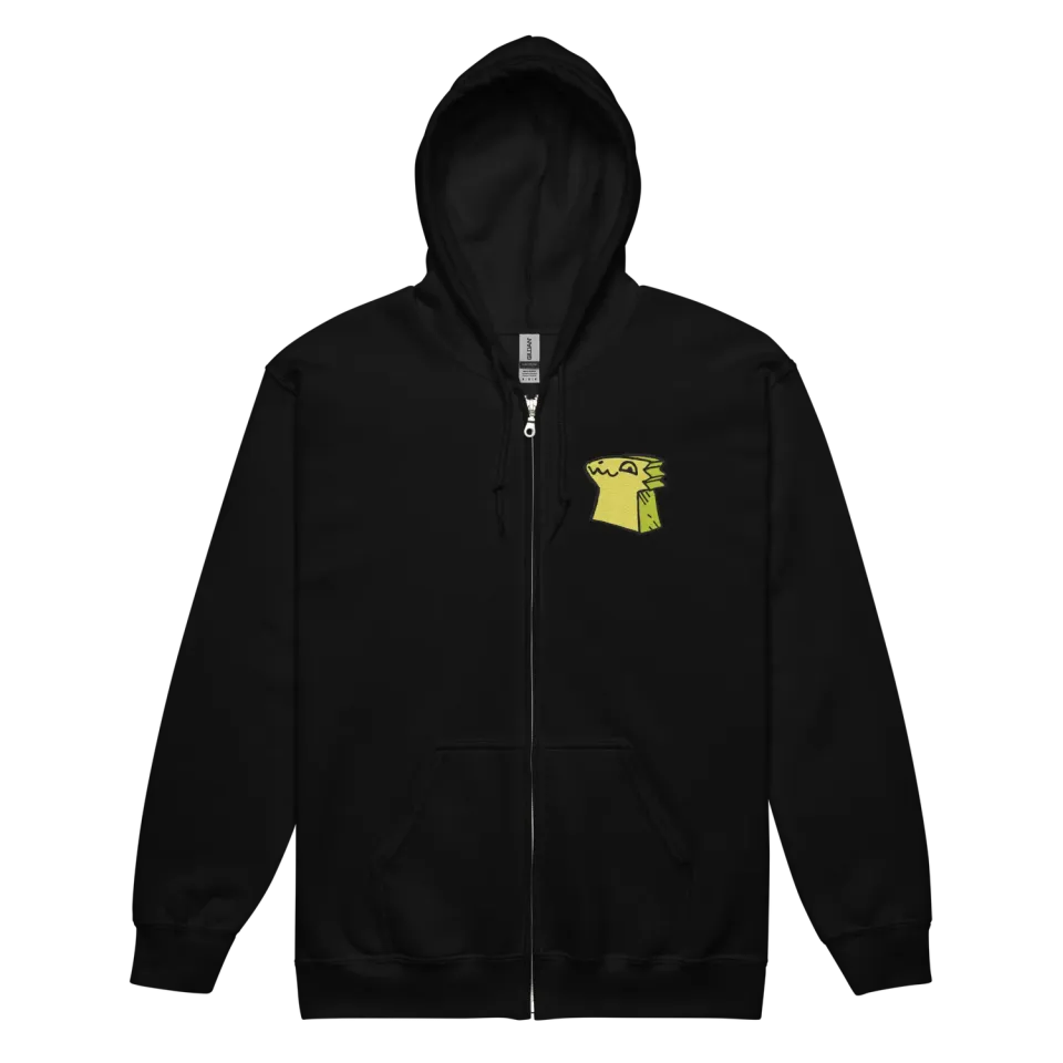 Leder Games Root Lizard Cult sweat zippé noir S molleton
