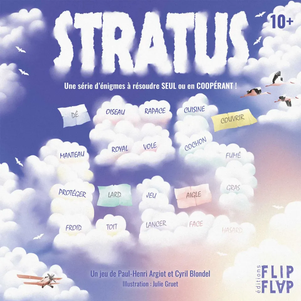 Flip Flap Nuages Stratus jeu de cartes stratégie